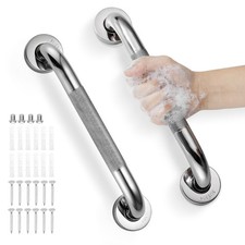 Grab Bars for Shower, 2 Pack 12 Inch Anti Slip Stainless Steel Bathroom Safet...
