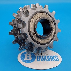 Shimano 600 5 Speed Freewheel 13-17 Tooth English Thread Vintage  k3
