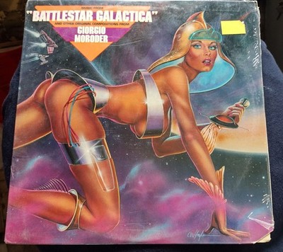 SEALED 1976 Music of ''Battlestar Galactica'' Giorgio Moroder