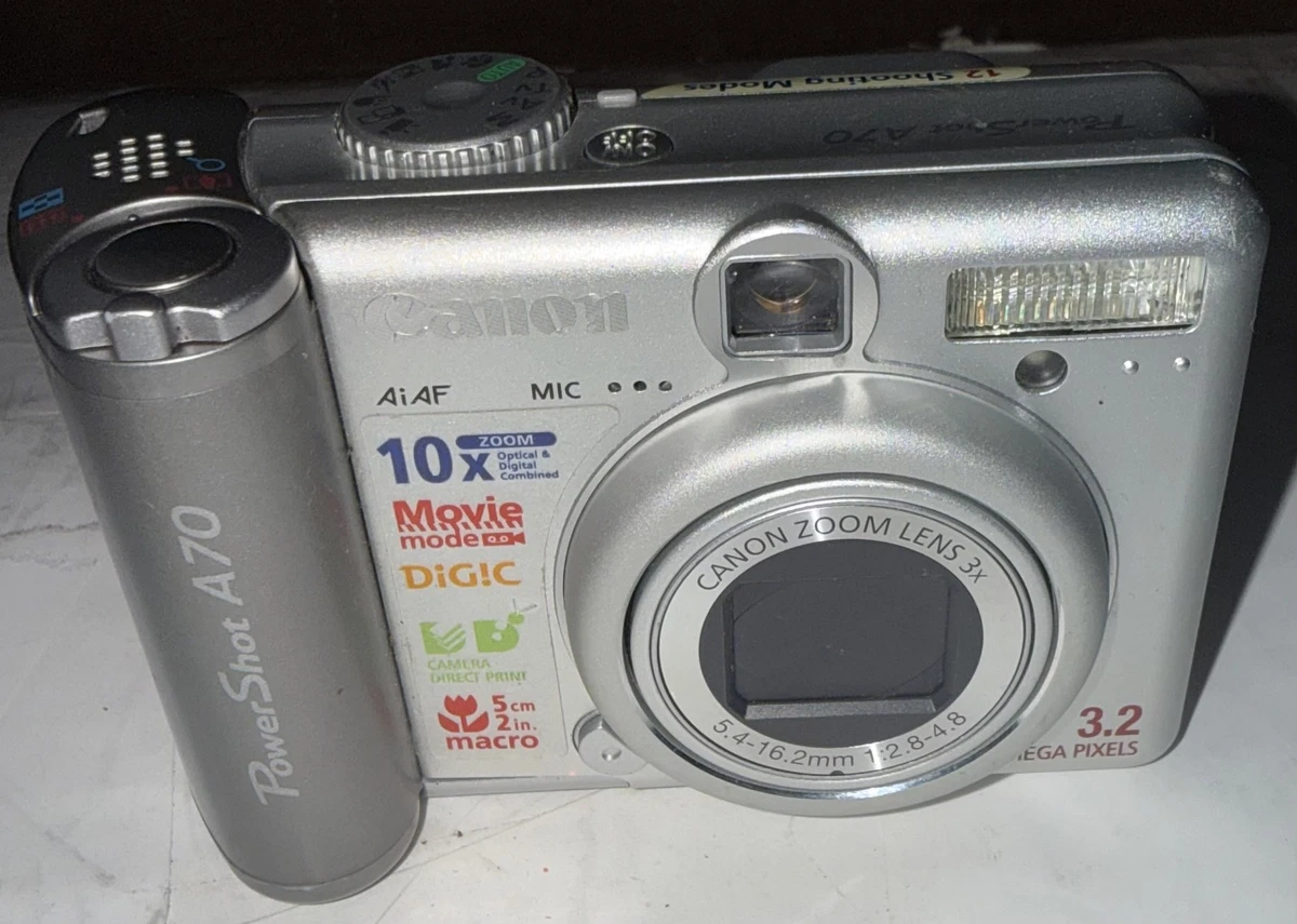 25+ Canon PowerShot A70 Digital Cameras for sale | Updated Oct 2026