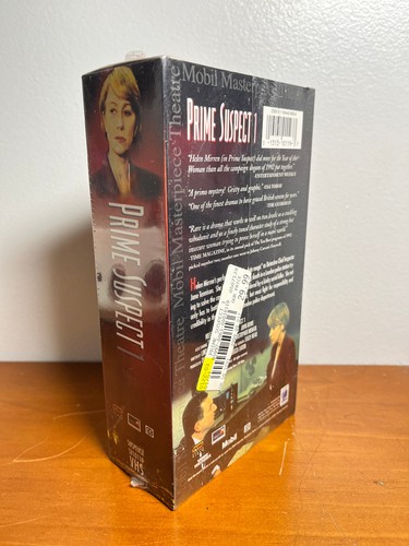 Helen Mirren Prime Suspect 1 VHS Factory Sealed Mobil Masterpiece Theater - Photo 2/5
