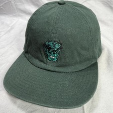 Vans Hat Cap Strap Back Mens One Size Green Marvel Hulk Embroidered Baseball