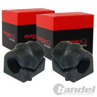 2X Metzger 19Mm Stabilager Vorne Beidseitig Passend FÜR Opel Astra Combo Meriva