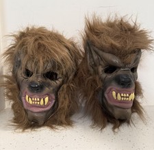 Two Don Post Werewolf Masks 2005