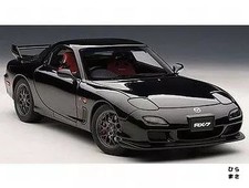 1/18 Scale Mazda RX-7 FD Spirit R Type A Black Diecast Model Car