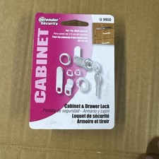 Defender Security Cabinet and Drawer Lock U-9950 for 1 Thick Panels