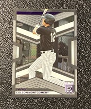 Colson Montgomery #’d /49 *Purple* 2023 Panini Chronicles Elite #27