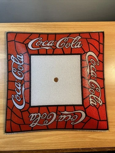 Vintage Tiffany Style Coca Cola Ceiling Light Shade Glass Lamp Cover Fixture