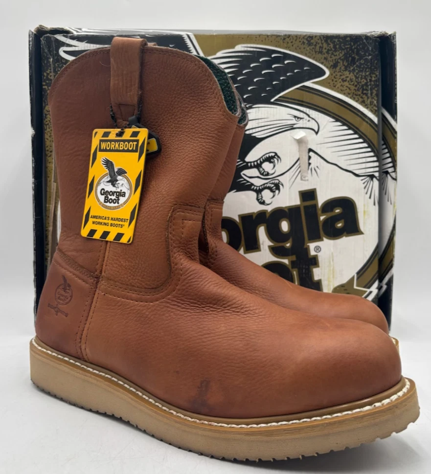 Georgia Boot Solid Western Boots for Men for Sale | Shop New  display picture 1