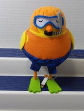Target SUN SQUAD Featherly Friends Spritz Fabric Bird 2023 DIVER Scuba Swim