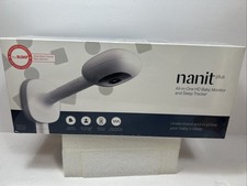 Nanit Plus N211US 2-Way Baby Monitor and Wall Mount - White New in box 