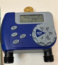 Orbit Dual Valve Digital Watering Hose Timer - Working! Model 27133