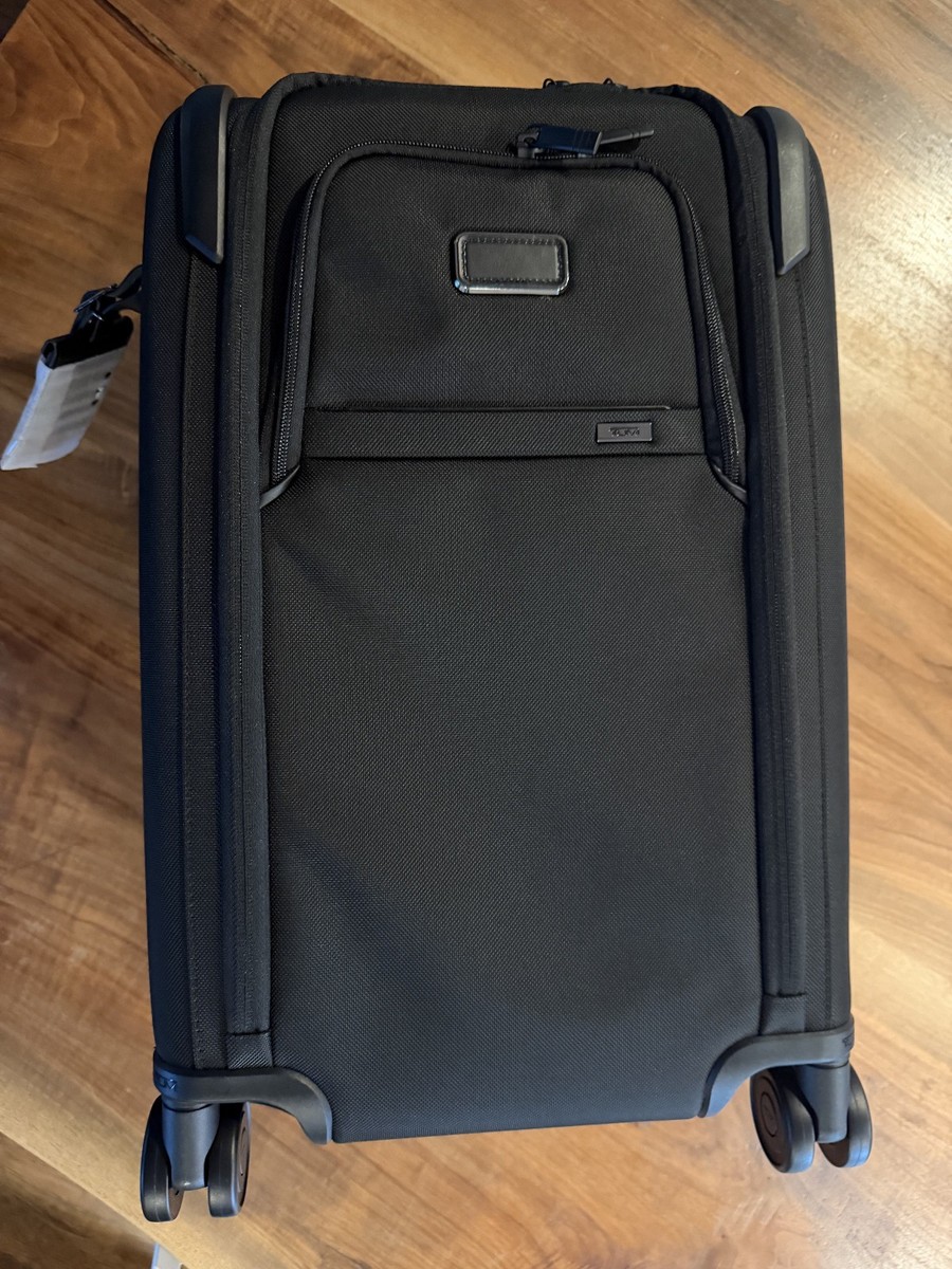 Tumi Alpha International Dual Access Expandable Carry-on 1590021041 Black New