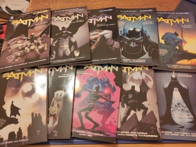 Batman New 52 Comic Bd. 1 - 10 - English gesamte Reihe - Softcover - DC Comics