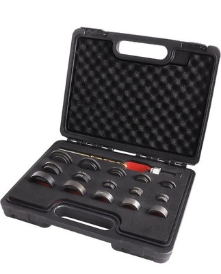Parking Sensor Hole Maker & Bumper Hole Cutter Kit, 17-Pc Sensor Hole Punch k...