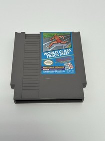Nintendo World Class Track Meet NES Sports NTSC-U/C Power Pad Required Cartridge
