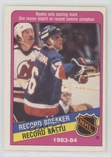 1984-85 O-Pee-Chee Record Breakers Pat LaFontaine #392 HOF 1st8
