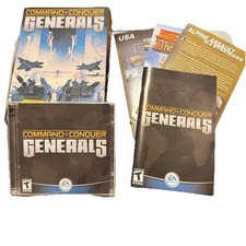 Command  Conquer: Generals PC, 2003 Complete in Box  
