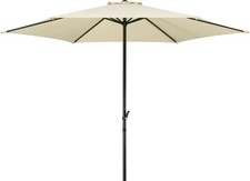 Schneider Sonnenschirm Bergamo natur Ø 300 cm Marktschirm