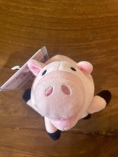 Vintage The Disney Store Tokyo Japan Hamm Plush Bean Bag Stuffed Animal Toy 7  