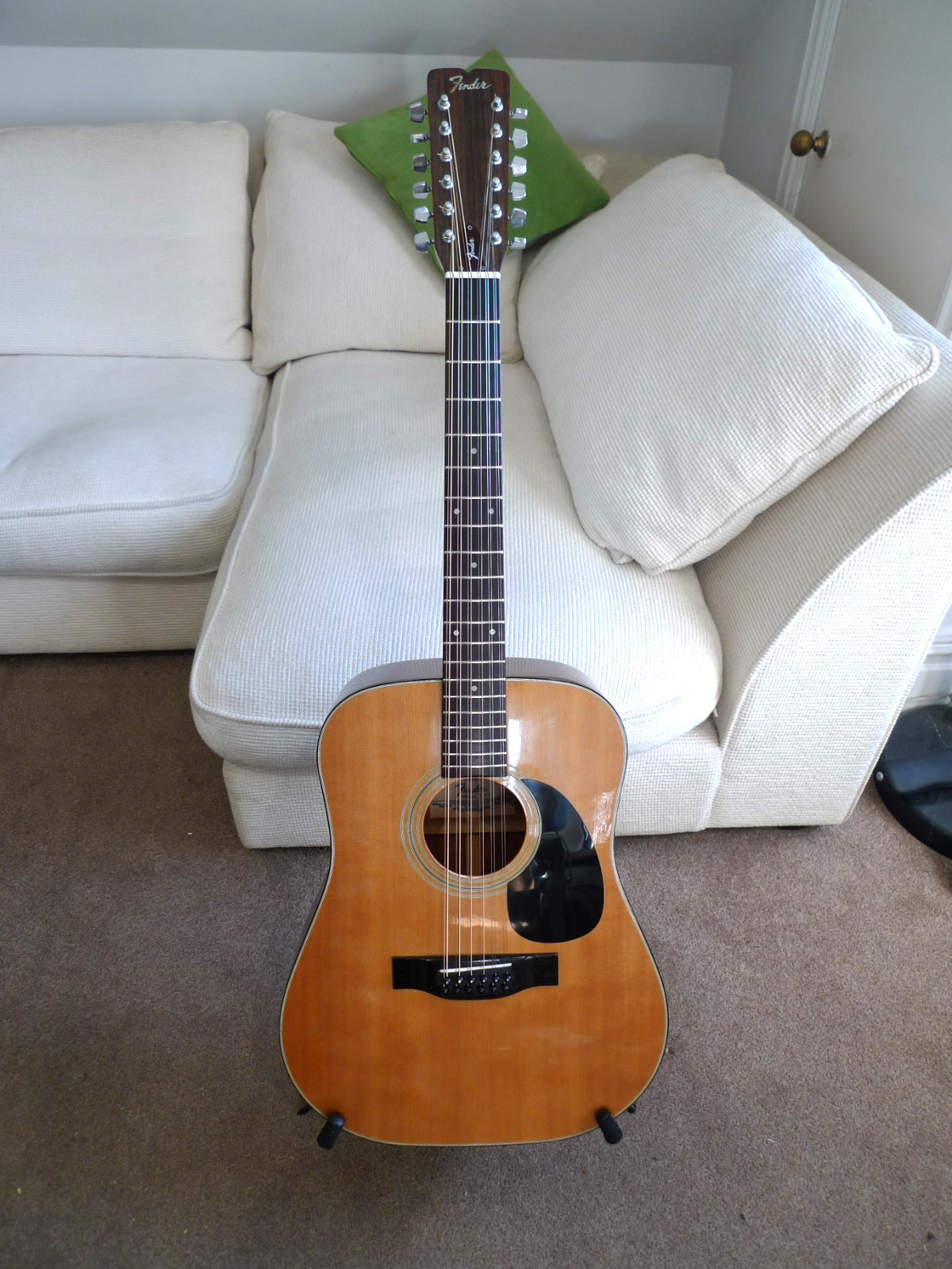 Vintage 1970 / 80 Fender F-5 12-String Acoustic Japan Made Superb Cond. Hard Case