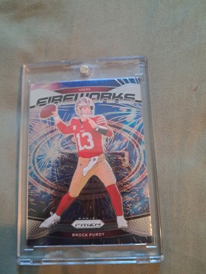 2024 Panini Prizm - Fireworks Brock Purdy #2 Silver Prizm San Francisco 49ers 