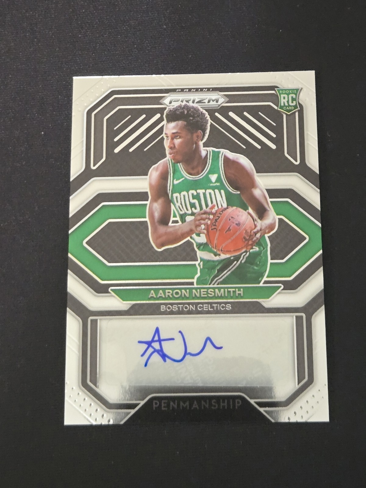 2020-21 Panini Prizm Rookie Penmanship Aaron Nesmith Auto RC 🔥