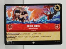 Skull Rock - Isolated Fortress - Azurite Sea - LORCANA - #136 - Singles