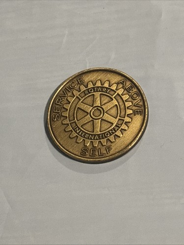 Rotary International Service Above Self Token / Coin, Four Way Test