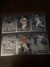 2024-25 Topps Chrome Baseball Nl East Lot Of 29 