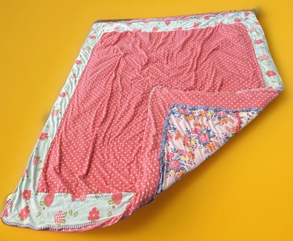 Manta con volantes/lunares/floral/diversión Matilda Jane Strawberry “Going Together” Foto 4 de 4