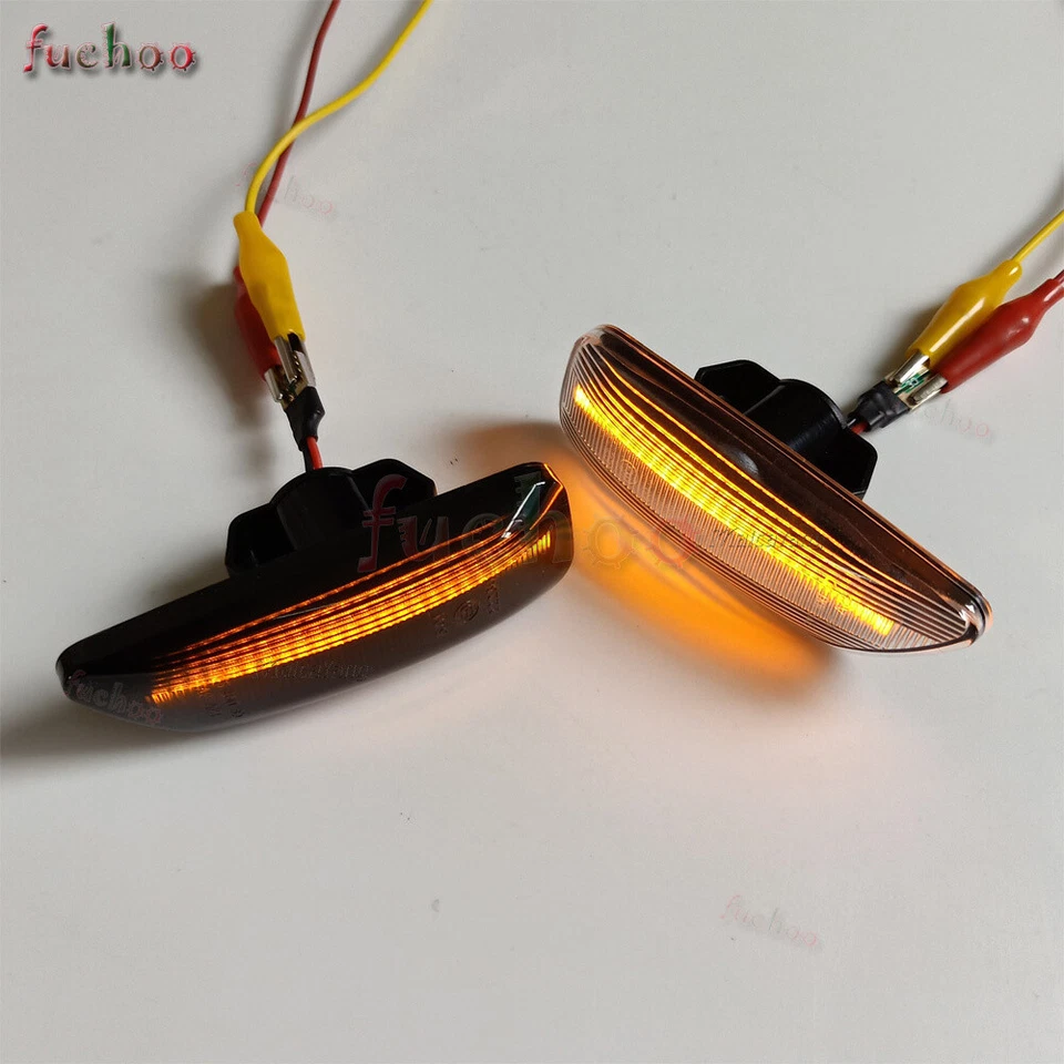 Luz marcadora lateral dinámica LED para Volvo S60 S80 MK1 01-06 V70 XC70 XC90 03-07 Foto 4 de 4