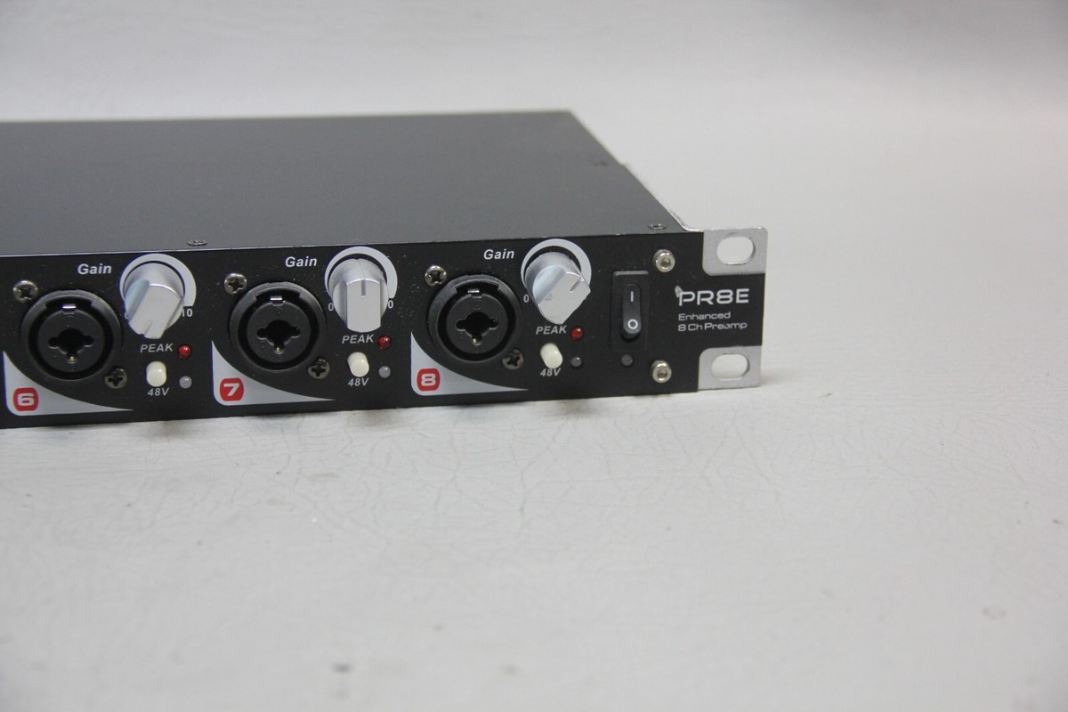 SM PRO AUDIO ENHANCED 8 CHANNEL PREAMP PRE-AMPLIFIER PR8E | eBay