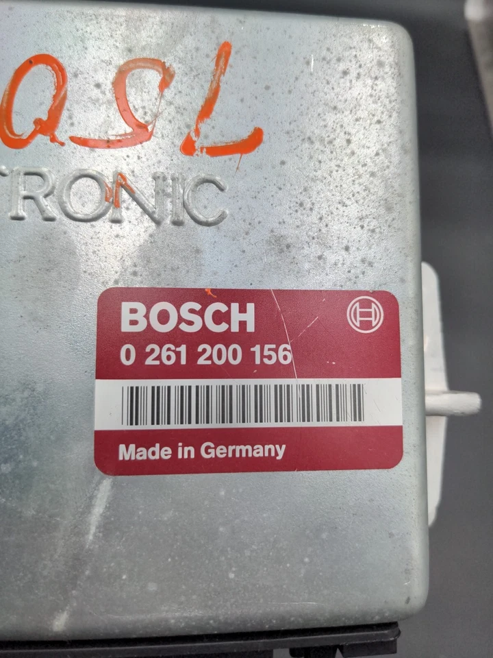 Unidad de control del motor E32 BMW 750i 750il 850CSI DME ECU Brain 0261200156 OEM Bosch Foto 2 de 4