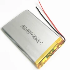 3500mAh 3.7V li polymer Battery 406090 For Laptop PAD DVD Power Bank Cell Phone