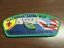 Iroquois Trail Council 2005 National Jamboree Black Border JSP      JP