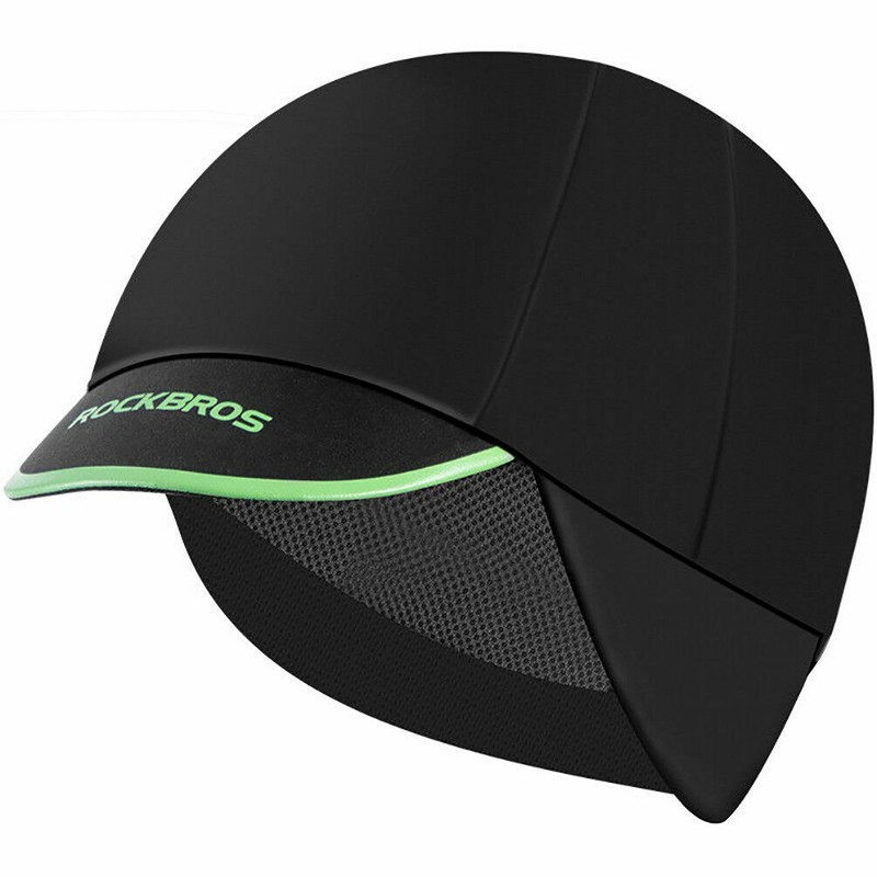 ROCKBROS Winter Cycling Cap Men' Thermal Fleece Outdoor Sport Earmuffs Hat Black