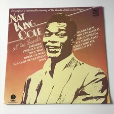 Nat King Cole - Nat King Cole At The Sands LP Vinyl Record - MFP 50243  EX/EX