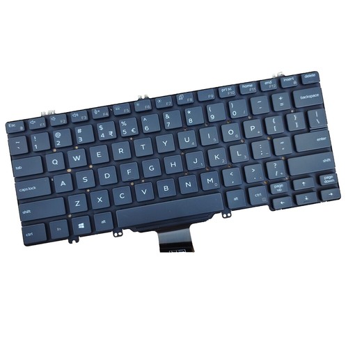 Dell Latitude 7300 5310 5300 2-in-1 Keyboard 02RDRV 02TR2K Keypad Laptop Dell Replacement LIGHT AND NO LIGHT | Malaysia - Foto 3