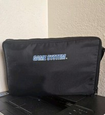 Sega Game Gear Case w/ 4 Games, AC Adapter And Magnifying Lens NO CONSOLE