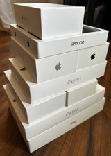Lot of 10 Empty Apple iPhone iPad Boxes Only - Evolution of Apple Products
