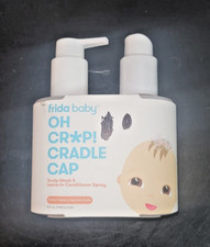 NEW  Frida Baby Oh Crap Cradle Cap Scalp Spray Conditioner  Scalp Mask 5oz ea