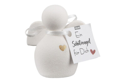 Schutzengel Heart Herzmotiv Keramik