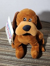 Vtg Disney Bean Bag Plush - TRUSTY Lady and the Tramp  8 inch - Mint w/Tag