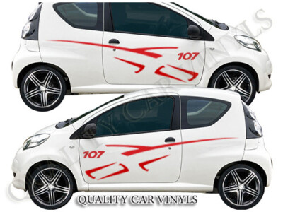 Peuegot 107 Rpo Sticker Peugeot 107 door decal graphics stickers adhesive any colour P79 | eBay UK