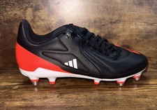 Adidas RS15 Elite Soft Ground Rugby Boots Black Size UK 7 #REF21