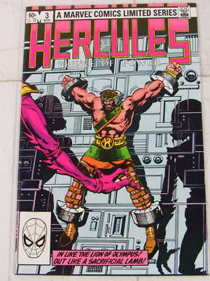 Hercules: Prince of Power #3 Nov. 1982 Marvel Comics