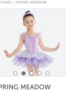 Revolution dancewear  size sc style 532 ice skating dance costume lilac