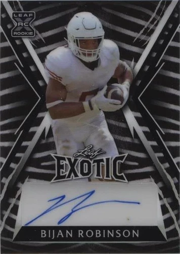 2023 Leaf Exotic Bijan Robinson #BA-BR1