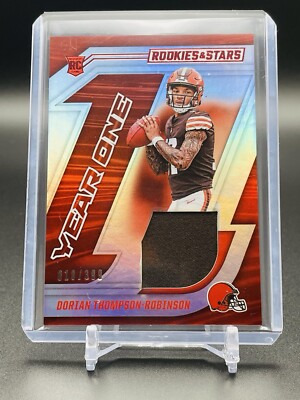 2023 Panini R & S-Year One Longevity #YO-DTR Dorian Thompson-Robinson (RC) /399